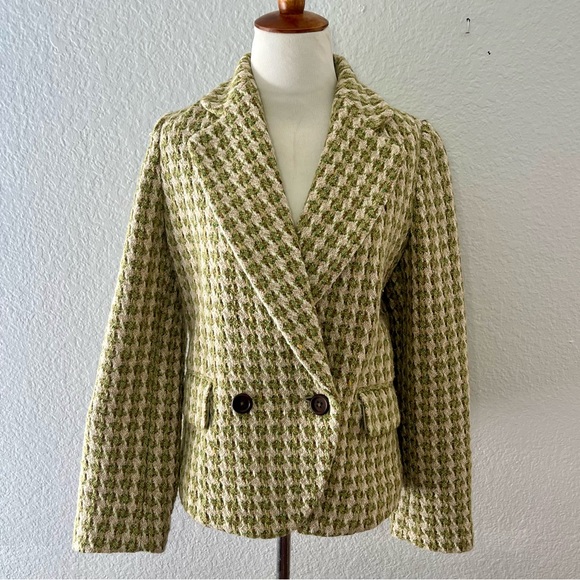 Banana Republic Jackets & Blazers - Banana Republic Tweed Wool Blend Blazer Size Small